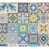 Autocolant Imitatie Faianta Colorata Tiles 45cm x 15m 55727