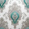 Tapet Autocolant Decorativ model Baroc Turcoaz 106 x 300cm TC-88031