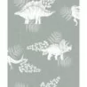 Tapet camera copii cu animale alb, verde, Kids Walls 45801Marburg