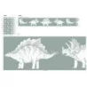 Tapet camera copii cu animale alb, verde, Kids Walls 45801Marburg