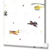 Tapet camera copii, cu avioane, Kids Walls 45819 Marburg