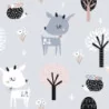 Tapet camera copii, cu animale, Kids Walls 45831 Marburg