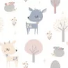 Tapet camera copii, cu animalute, Kids Walls 45834 Marburg