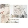 Tapet camera copii, harta cu aparate de zbor, Kids Walls 45856 Marburg