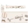 Tapet camera copii, harta cu aparate de zbor, Kids Walls 45856 Marburg