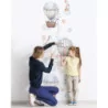 Tapet camera copii, cu gradatie metru, Kids Walls 45867 Marburg