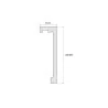 Scafa draperie Durotec LK-3 Led