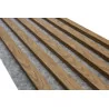 Panou Riflaj pe suport pasla Neagra 400 x 400mm W12