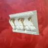 Bagheta Decorativa Polistiren alb auriu B-17 Gold