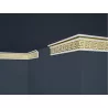 Bagheta Polistiren Versace auriu alb B-21Gold