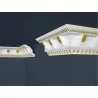 Bagheta polistiren alb auriu B-23 Gold