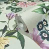 Tapet floral cu flori colorate 47461