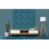 Tapet geometric cu efect 3D 34465