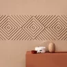 Tapet cu romburi 3D 34483