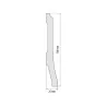 Plinta decorativa Durotec 35