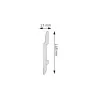 Plinta decorativa Durotec 25