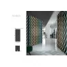 Fototapet geometric cu linii 46786 2.70 x 1.06m