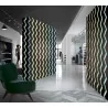 Fototapet geometric cu linii 46786 2.70 x 1.06m
