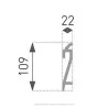 Plinta decorativa pentru banda led HF-3