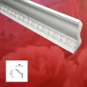 Bagheta decorativa Polistiren cu model B-8
