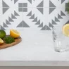 Autocolant decorativ beton alb 67cm X 15ml