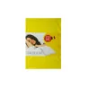 Cearceaf de Pat cu Elastic Galben 90 X 200