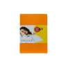 Cearceaf de Pat cu Elastic Portocaliu 120 X 200