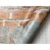 Tapet cu efect perete de caramida L77608