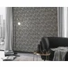 Tapet geometric cu sclipici 10063-37