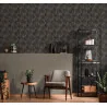 Tapet geometric cu sclipici 10063-37