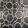 Autocolant Tiffany antracit art deco 55811