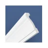 Brau decorativ alb din Duropolimer WD07A