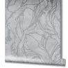 Tapet abstract cu linii curbate 34254