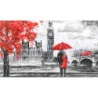 Fototapet fara imbinari London Rainy Day