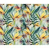 Fototapet fara imbinari Flori Tropicale Colorate