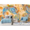 Fototapet fara imbinari Motiv Floral Classic