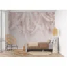 Fototapet fara imbinari textura canvas Frunze Abstract