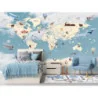 Fototapet fara imbinari Dream Map