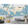 Fototapet fara imbinari Dream Map