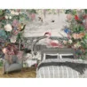 Fototapet fara imbinari Vintage Tropic