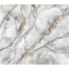 Fototapet fara imbinari Fluid Art Gold And Gray