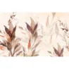 Fototapet fara imbinari Watercolor Leaves
