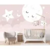 Fototapet fara imbinari Pink Dream
