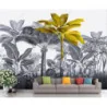 Fototapet fara imbinari Dream Golden Tropical Tree