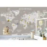 Fototapet fara imbinari Map Of The World