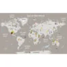 Fototapet fara imbinari Map Of The World
