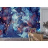 Fototapet fara imbinari Dream Galaxy Fluid Art Gold