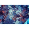 Fototapet fara imbinari Dream Galaxy Fluid Art Gold