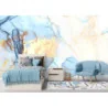 Fototapet fara imbinari Dream Luxurious Sky Blue