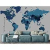 Fototapet fara imbinari Globe World Map